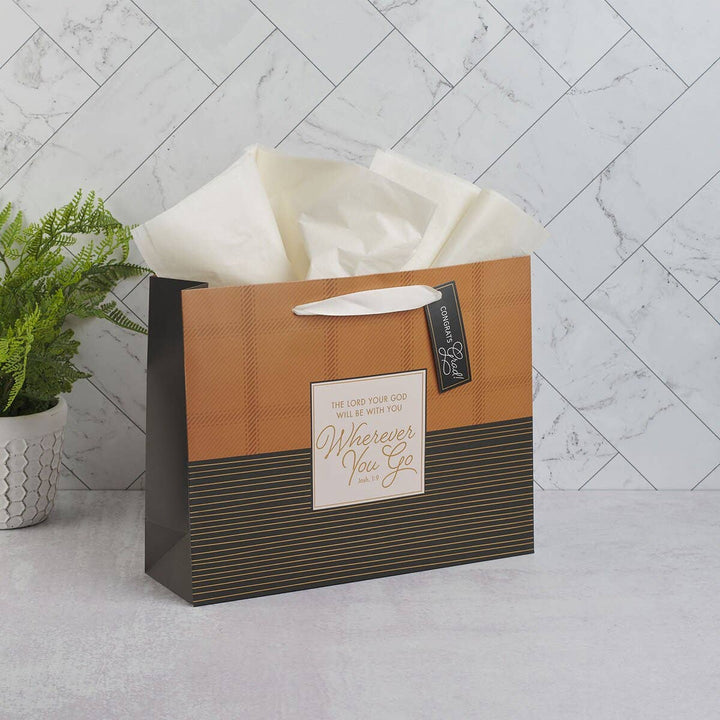 Wherever You Go Josh. 1:9 gift bag