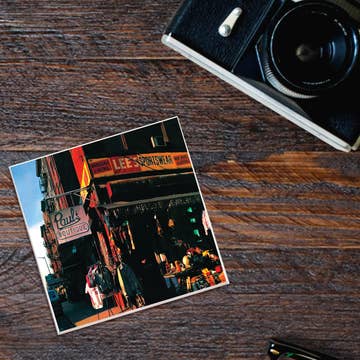 Ceramic Album Coaster