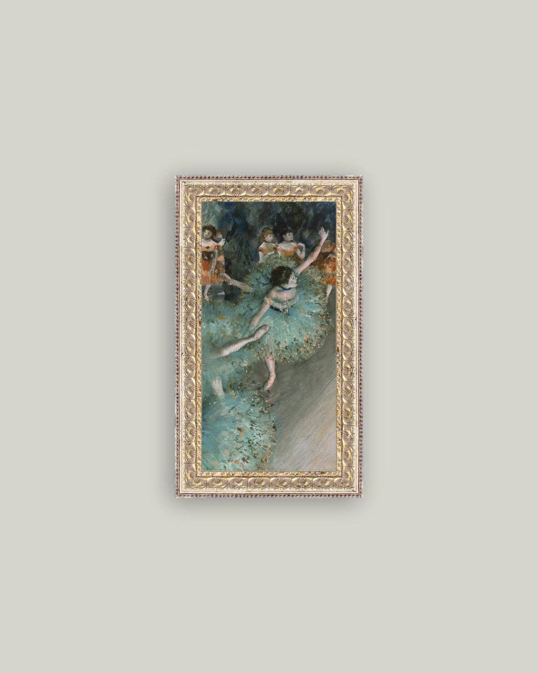 Swaying Dancer in Green