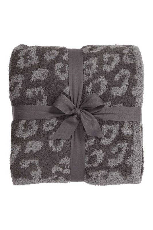 LEOPARD FLEECE BLANKET