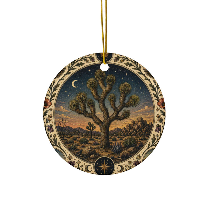 Joshua Tree Ceramic Christmas Ornament