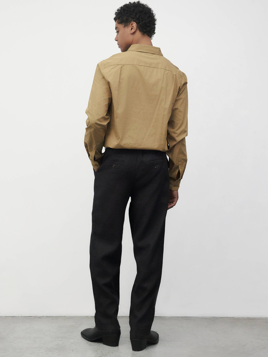 Men's Pinstripe Button-Down