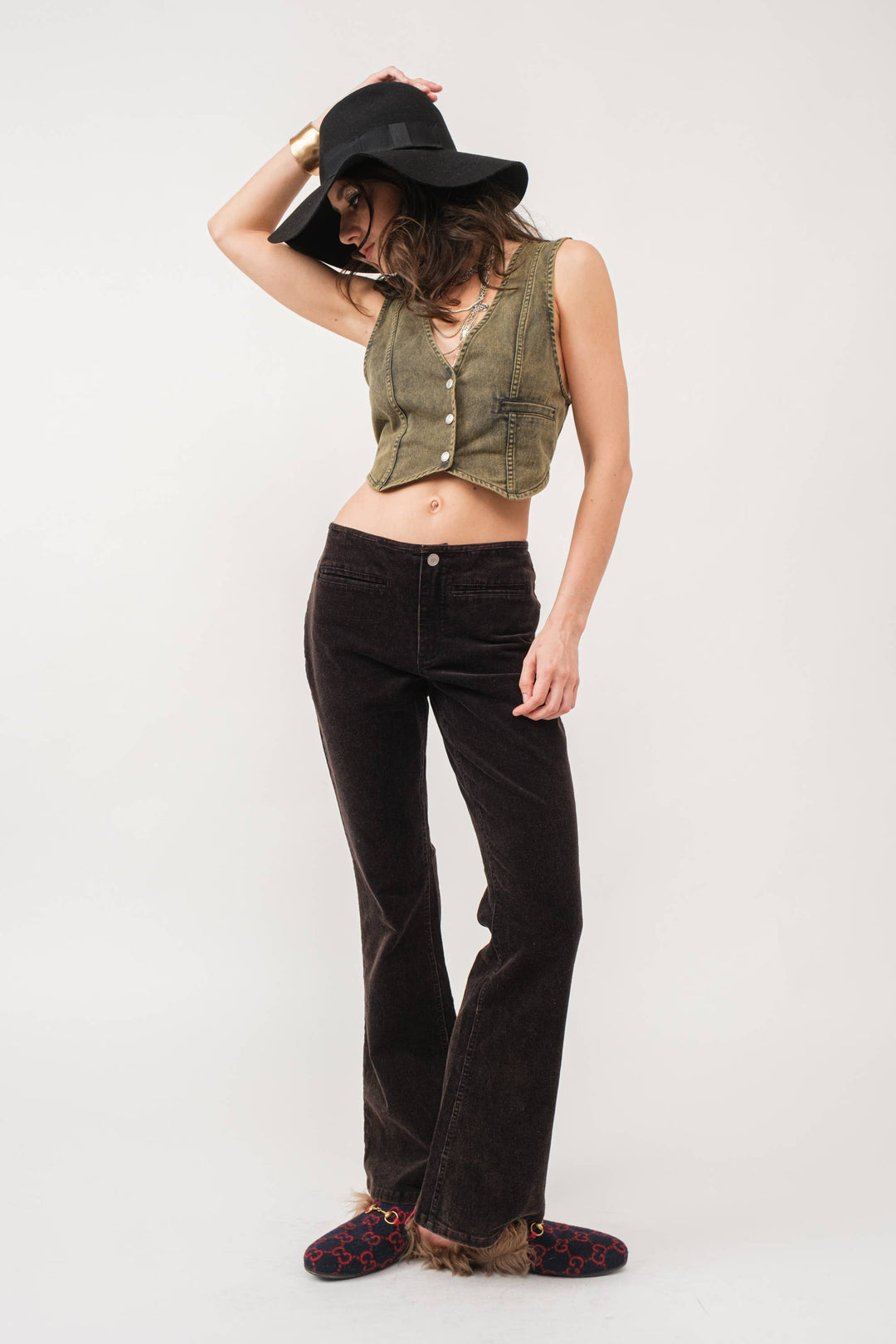 LOW RISE PANTS