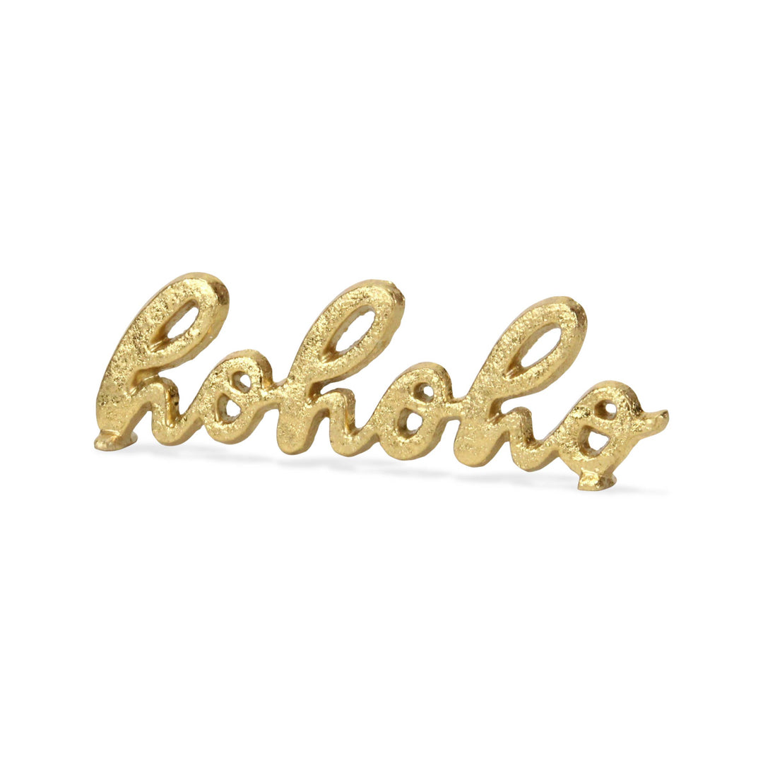 "hohoho" Cast Iron sign