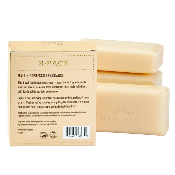 MAN BAR 10OZ REFILL MALT &amp; ESPRESSO