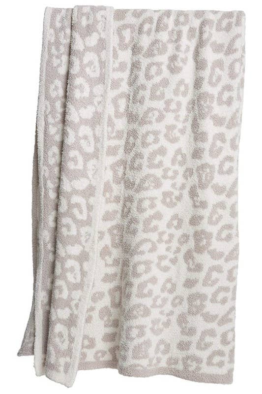 LEOPARD FLEECE BLANKET