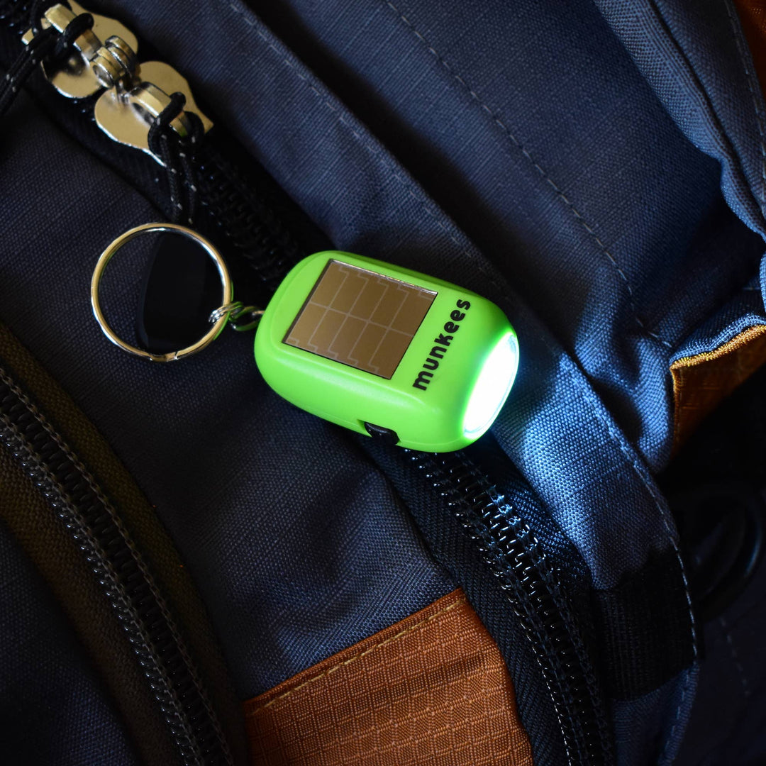 MINI SOLAR DYNAMO LED FLASHLIGHT