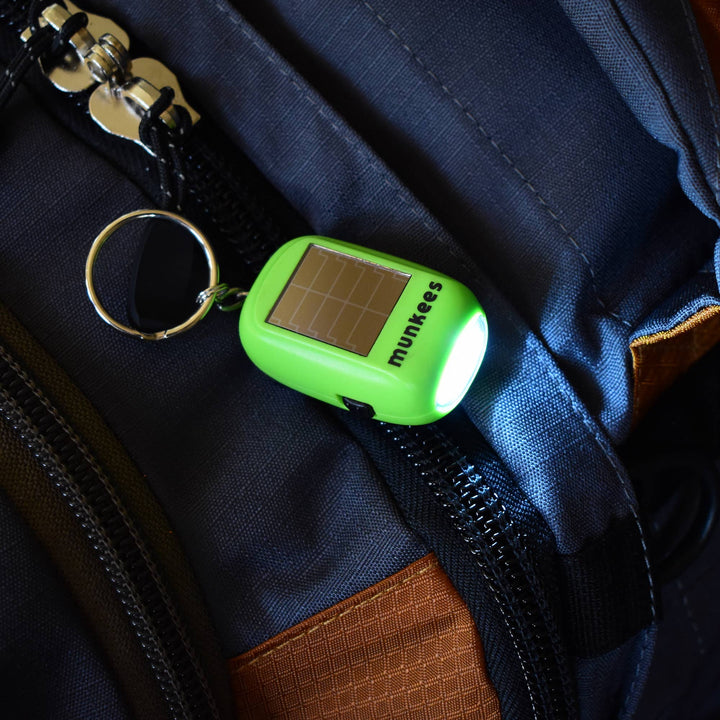 MINI SOLAR DYNAMO LED FLASHLIGHT