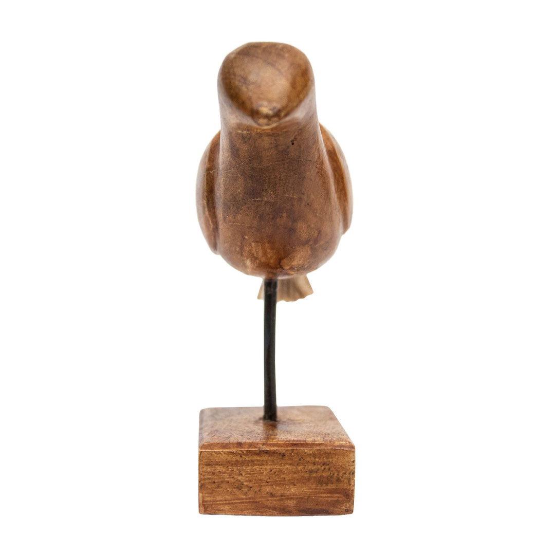Crockett Wood Bird with Tassel Tail