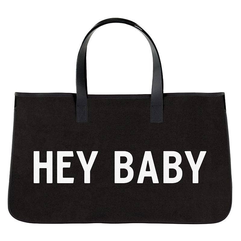 Canvas Tote - Hey Baby