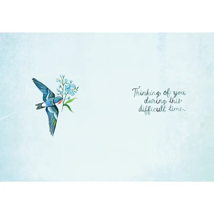 Swallows Sympathy Card