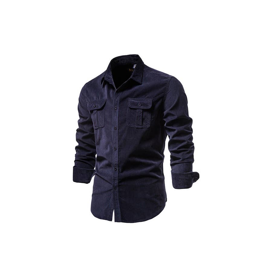 Single Breasted Business Shirt