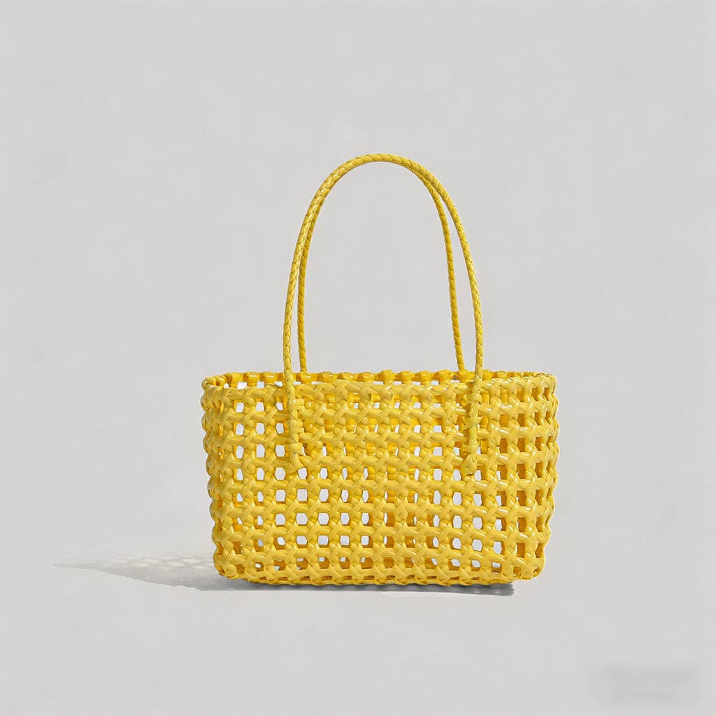 Woven Hollow Tote Bag