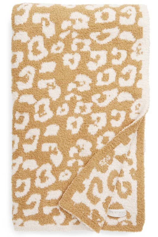 LEOPARD FLEECE BLANKET
