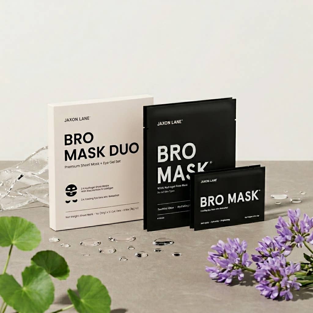Face Mask &amp; Eye Gel Set for Men