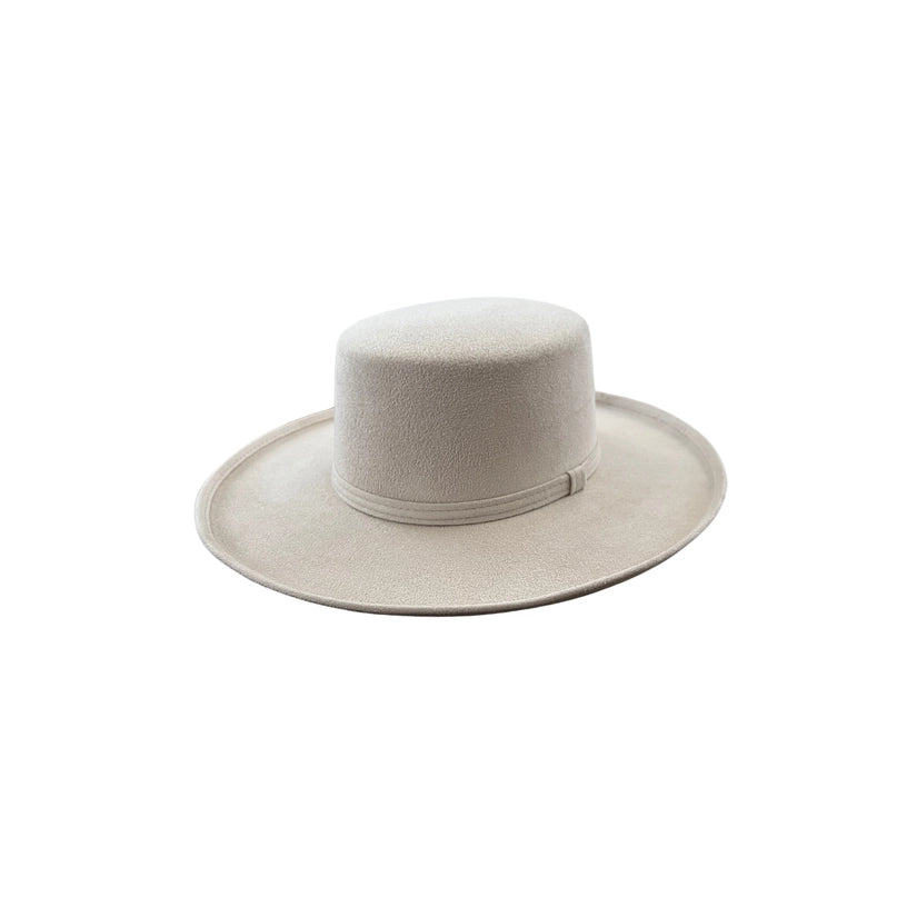 Modern Cactus Curl Brim Boater Hat