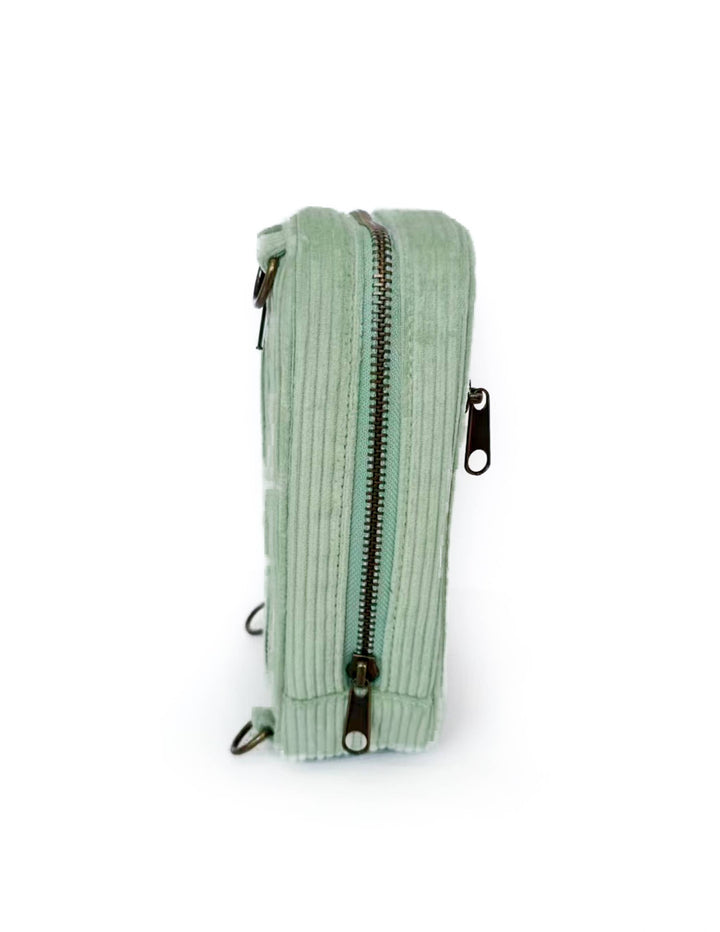 Crossbody Sling Bag | Corduroy Sage