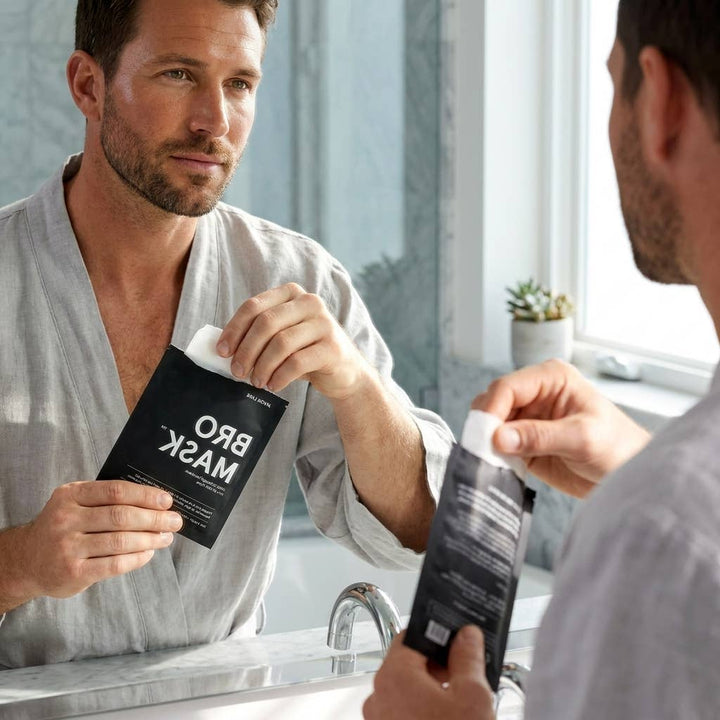 Hydrogel Face Mask for Men - 4-Pack Masks