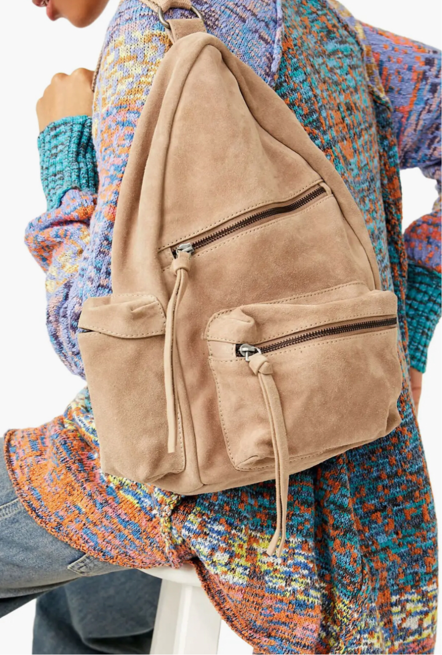 Free People Oxford Suede Sling Bag