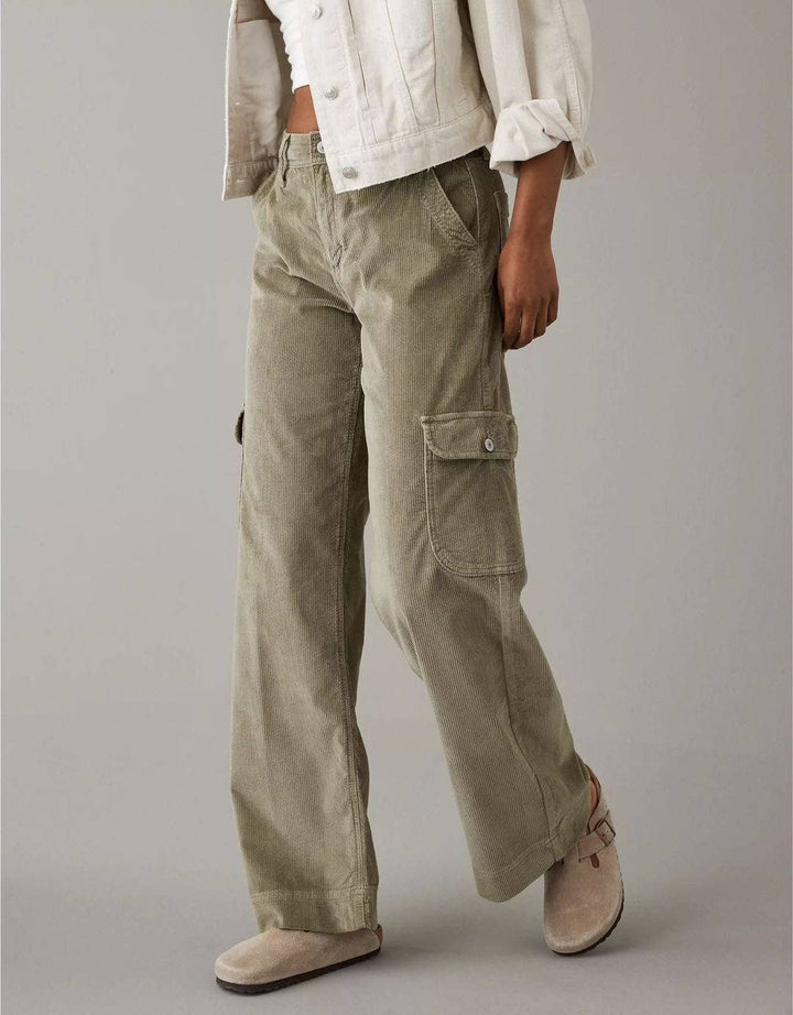 Corduroy cargo pants
