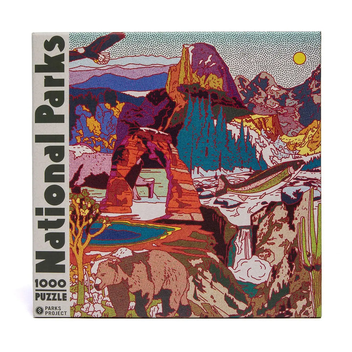 National Parks Collage 1000pc Puzzle