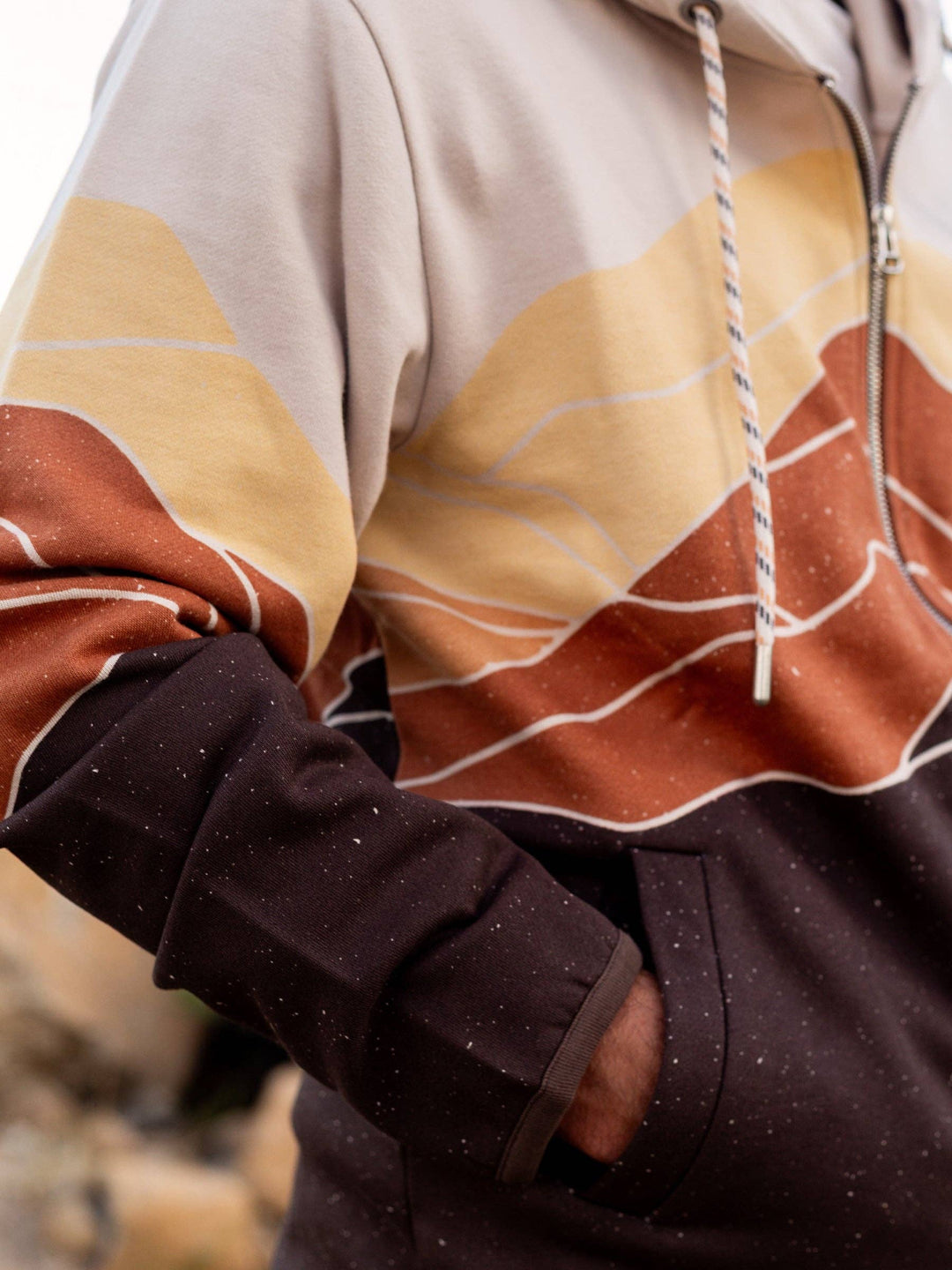 Retro Range Zip Hoodie