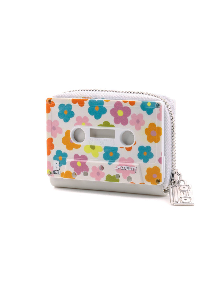 Wallet Retro 80s Cassette Tape- Poppy