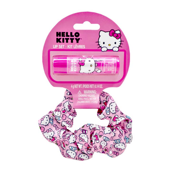 Hello Kitty Lip Balm N Hair Scrunch