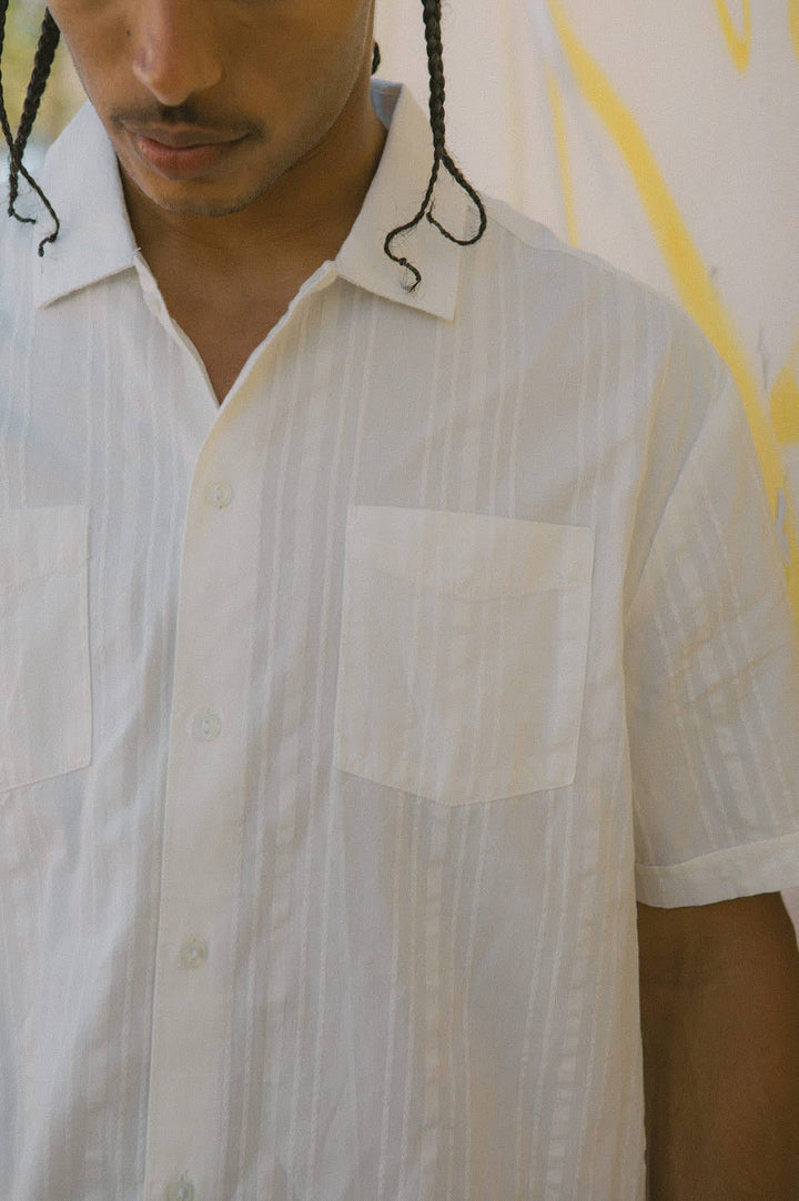 Brixton Cru Stripped Dobby Shirt