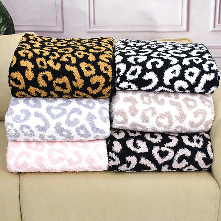 LEOPARD FLEECE BLANKET