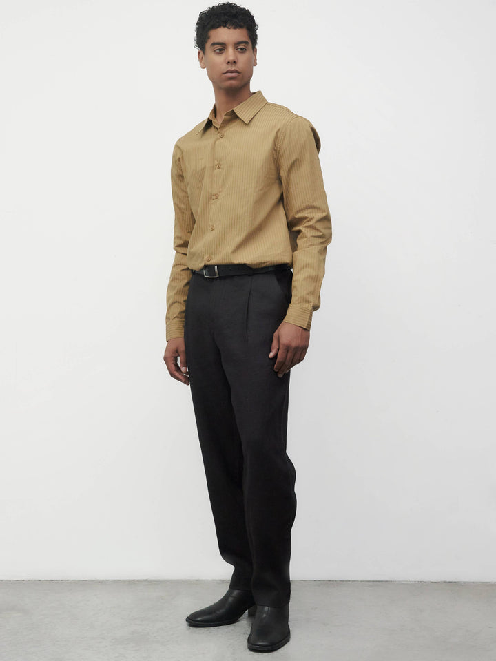 Men's Pinstripe Button-Down