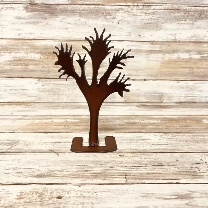 Metal Joshua Tree Origami Figurine