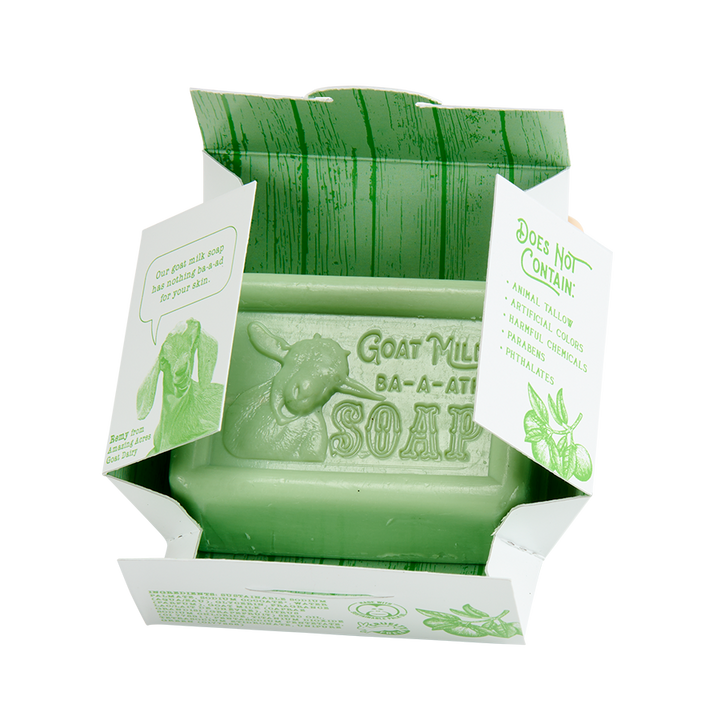 Jabara Goat Milk 5oz pressed bar soap