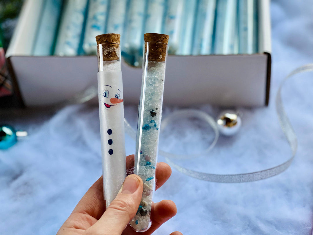 Christmas Bath Salts: Snowflake Blue