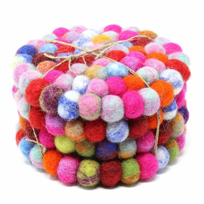 Felt Ball Coaster
