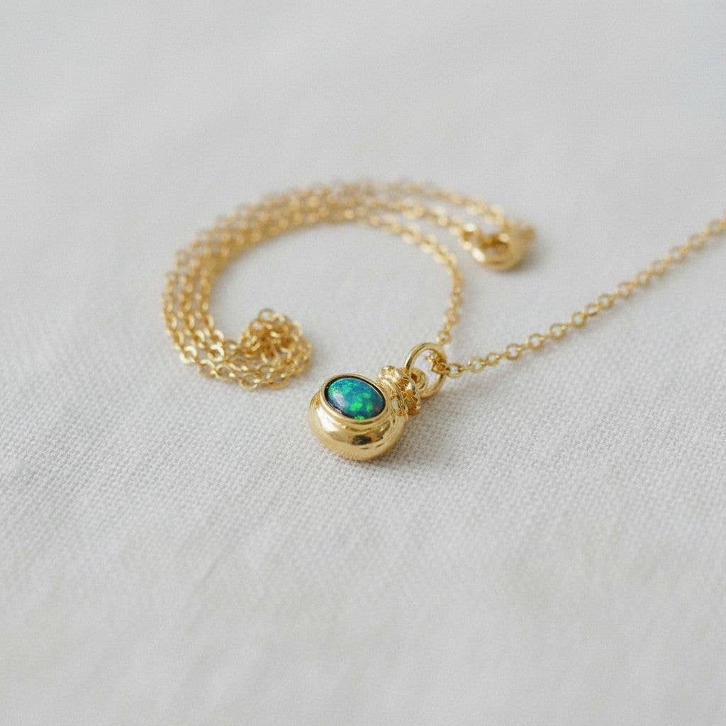 Abalone Shell Pendant Necklace