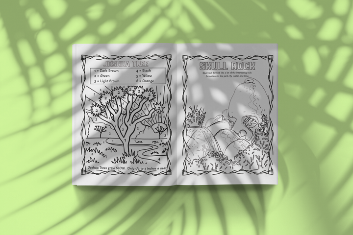Joshua Tree National Park Activity Book