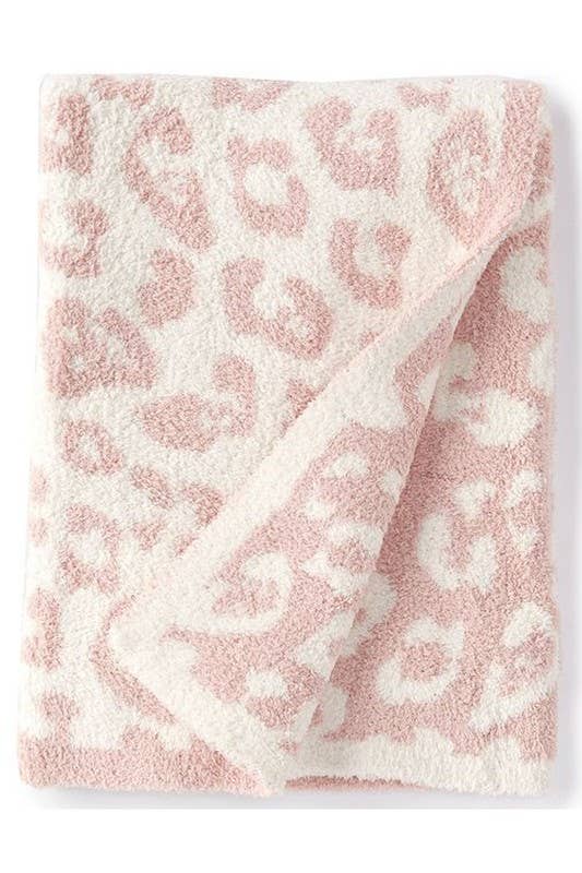LEOPARD FLEECE BLANKET