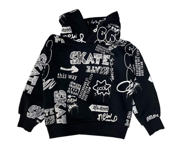 Skate print Sweatshirt & joggers