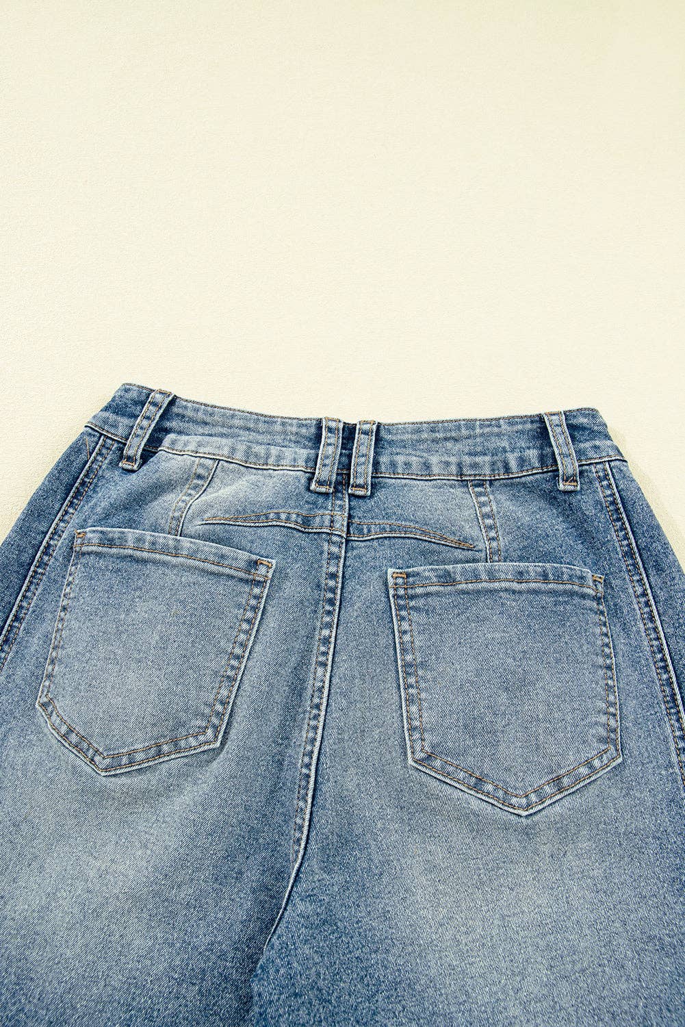 Dusk Blue Vintage Washed Barrel Jeans