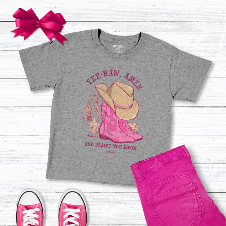 Kids T-Shirt Yee Haw