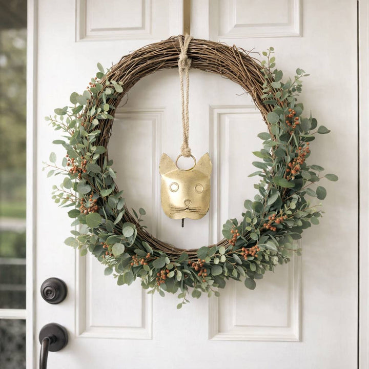 Cat Rustic Bell