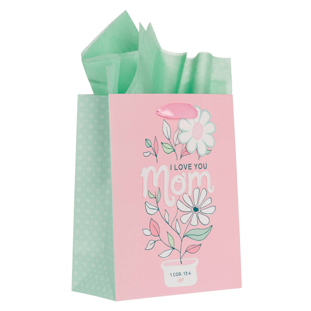 I Love You Mom 1 Cor. 13:4 Gift Bag