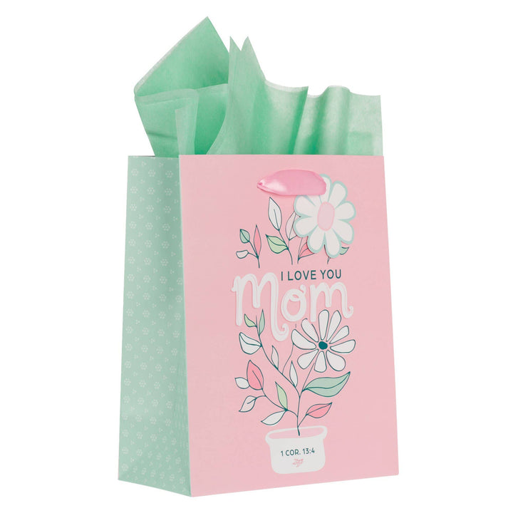I Love You Mom 1 Cor. 13:4 Gift Bag