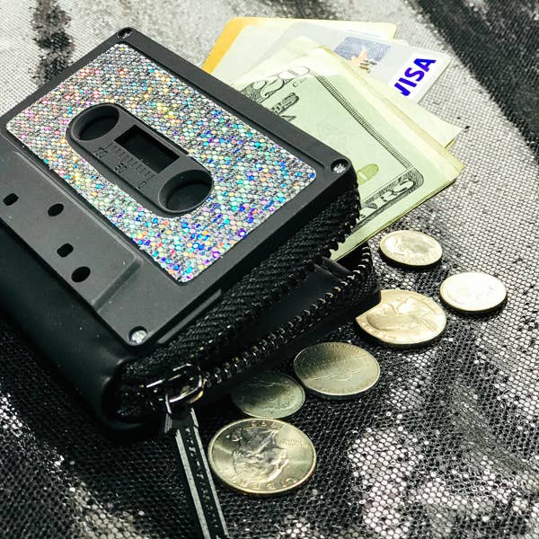 Retro 80s Cassette Tape -Black
