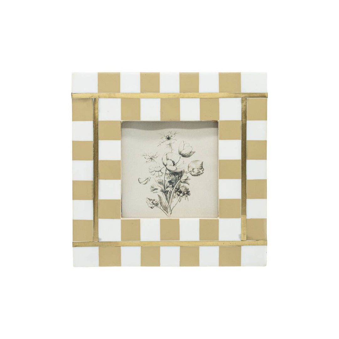 Gwendolyn Check Photo Frame
