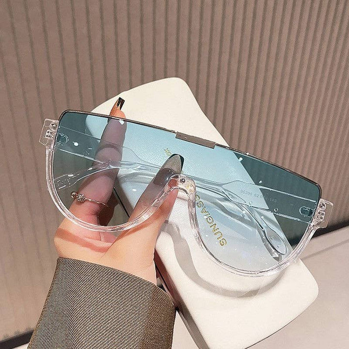 Oversized Sunglasses & Case