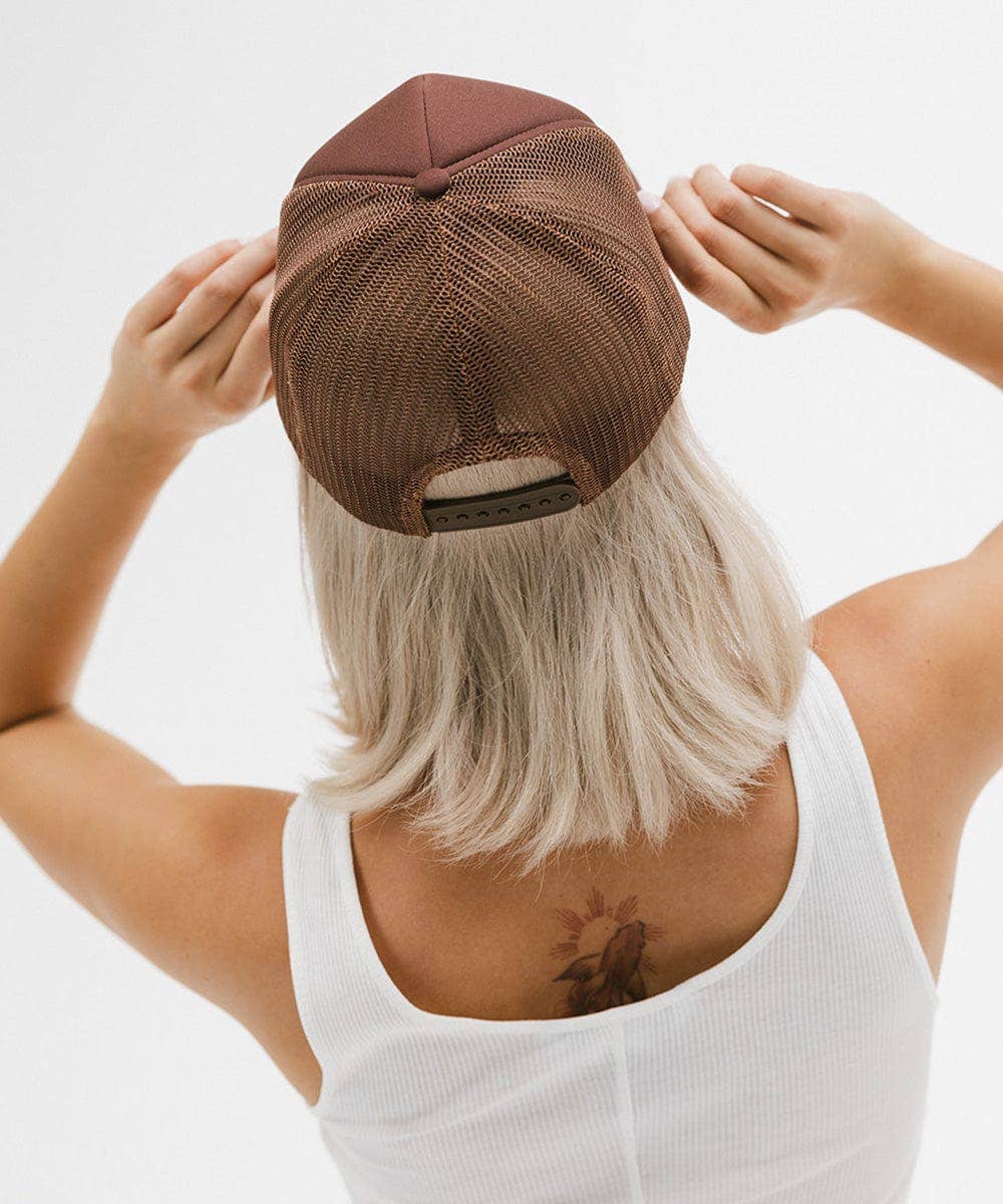National Park Foam Trucker: Chocolate Brown