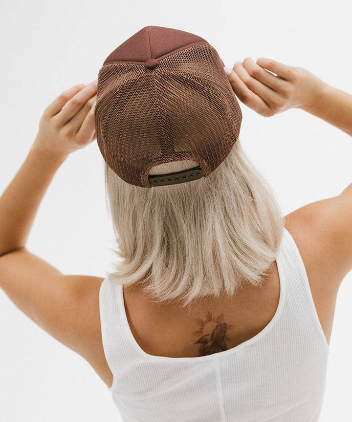 National Park Foam Trucker: Chocolate Brown