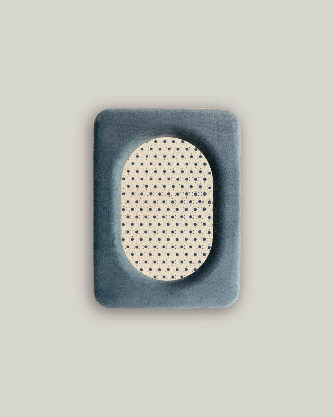 Slate Blue Velvet Photo Frame